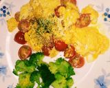 母娘直伝！ミニトマトのスクランブルエッグ作り方5写真