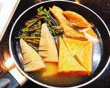 筍わらび厚揚げの煮物作り方2写真