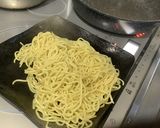 味噌ダレと親鳥が決めて　蒜山焼きそば作り方8写真