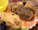 焼き芋と黒豆のお気楽な蒸しパン作り方10写真
