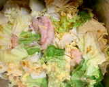 【パパの覚書】白菜と卵と豚肉のくたくた煮作り方1写真