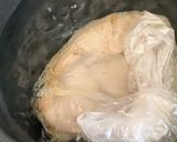 レモンペッパー鶏胸肉のサラダチキン作り方2写真
