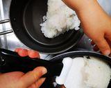 風邪にはこれ！食がススムたまごがゆ作り方1写真