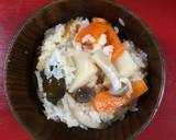 超簡単！出汁がきいてる炊き込みご飯作り方10写真