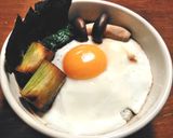 卒！「月見」　目玉焼き南蛮蕎麦・うどん作り方6写真