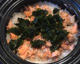 鮭とわかめの炊き込みご飯作り方4写真