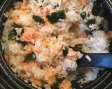 鮭とわかめの炊き込みご飯作り方5写真