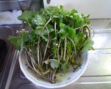 葉わさびの醤油漬けー重箱で辛味をたてる作り方1写真