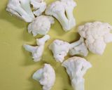 カリフラワーを生で食べる菜サラダ作り方4写真