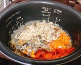 アジの炊き込みご飯作り方3写真
