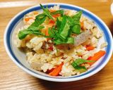 アジの炊き込みご飯作り方5写真