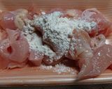 めっちゃ簡単☆ポン酢でむね肉甘酢風炒め♪作り方1写真