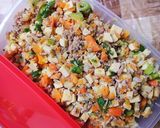 香る野菜たっぷりそぼろ作り方3写真