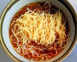 青椒肉絲ラーメン作り方12写真