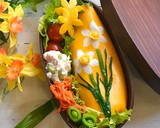 【簡単】キャラ弁 ひまわり 薄焼き卵①作り方20写真