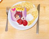 ケーキに飾るチョコレートプレート作り方11写真