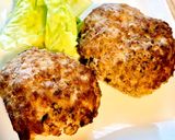 糖質オフ☆ハンバーグ♪作り方7写真