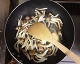 超簡単☆サーモンわさびクリームパスタ♫作り方2写真