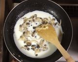 超簡単☆サーモンわさびクリームパスタ♫作り方4写真