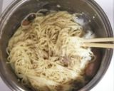 時短❤️お鍋１つでチーズ豆乳カルボナーラ作り方6写真