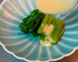 菜の花の辛子酢味噌和え作り方6写真