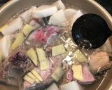 深フライパンでぶり大根作り方4写真