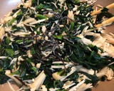 ほうれん草とえのきの塩こんぶ炒め作り方5写真