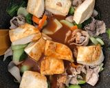 簡単中華♪豚肉と豆腐の甘酢炒め作り方6写真