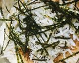 丼弁当●半熟目玉焼きプラスのしらす丼作り方2写真