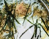 丼弁当●半熟目玉焼きプラスのしらす丼作り方3写真