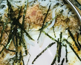 丼弁当●半熟目玉焼きプラスのしらす丼作り方3写真