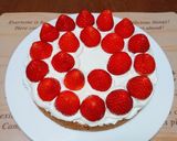 ✿桜満開✿桜と苺のショートケーキ作り方6写真