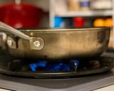 お手軽腸活☻フライパンで焼きリンゴ作り方3写真