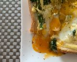 トロトロ卵のトースト　素敵な朝食作り方7写真