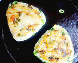 こんがりネギ鯖焼きおにぎりの茶漬け作り方6写真