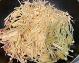 榎茸とミンチのさっぱりカレー風味作り方2写真