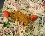 榎茸とミンチのさっぱりカレー風味作り方5写真