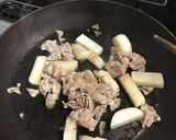 2回目の豆苗！長芋と豚コマ塩胡椒炒め♩作り方4写真