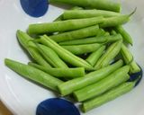 いんげんと、えのきの胡麻和え♪ツルシャキ作り方1写真