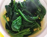カレイとほうれん草のとろ煮作り方1写真