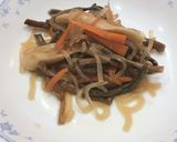 簡単副菜！ゼンマイの煮物♪作り方3写真