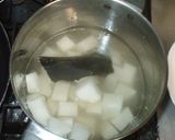 大根そぼろ味噌煮物♪簡単鶏ひき肉作り方4写真