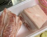 土鍋で作る柔らか豚の角煮　黒酢をきかせて作り方2写真