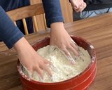 自家製うどん　ふみふみうどん作り方3写真