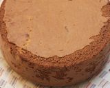 カシスとチョコの4段ネイキッドケーキ作り方25写真