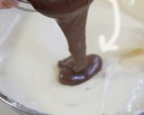 カシスとチョコの4段ネイキッドケーキ作り方19写真