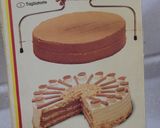 カシスとチョコの4段ネイキッドケーキ作り方30写真