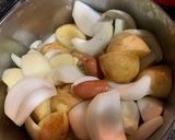 新じゃが新玉ねぎの塩バターコンソメ煮作り方3写真