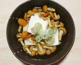 なめこと京風揚げの煮浸し作り方6写真