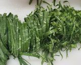 ケールとベーコンの炒め物作り方1写真